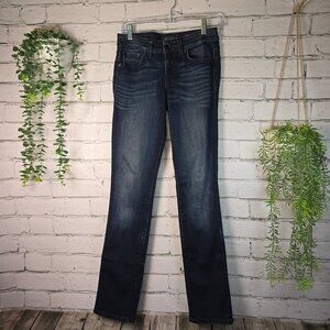 LEVEL 99 LILY SKINNY DARK WASH JEANS WOMENS SIZE 27